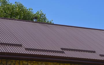 typical Cwm Plysgog corrugated roof uses