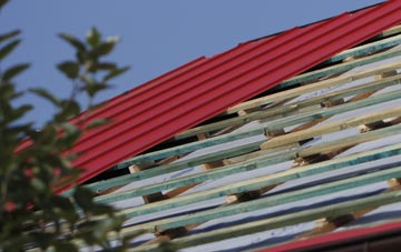 Cwm Plysgog corrugated roofing costs