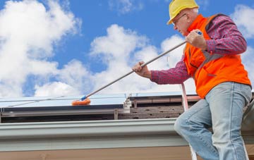 Cwm Plysgog soft wash roof cleaning